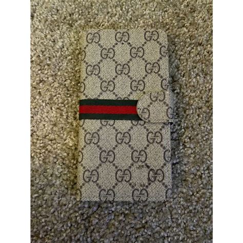 gucci 3 fold wallet|Gucci phone wallet.